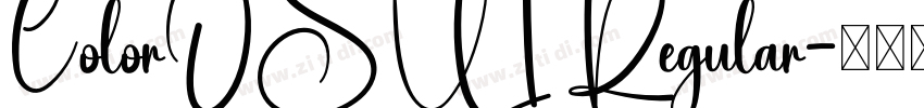 ColorOSUI Regular字体转换